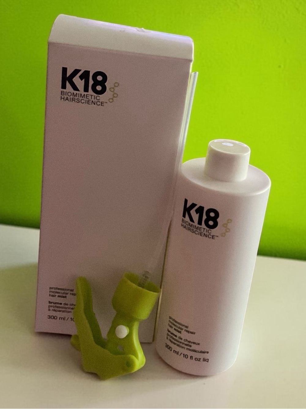 K18 Professional Leave-In Molecular Repair Hair Mist - 300 ml.
